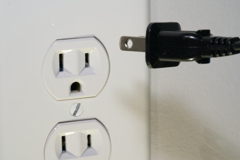 Policyholders can prevent electrical damages from lightning or surges by simply unplugging items before power returns during an outage. Photo Credit: Clint Patterson / CC BY 4.0