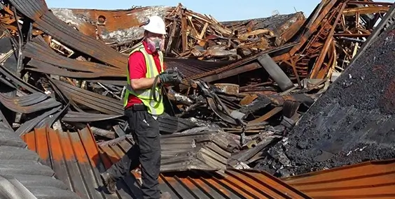 Photos and 3-D scans help document the scene at the time of the investigation, which is useful in cases where litigation occurs months or even years after the fire occurred.