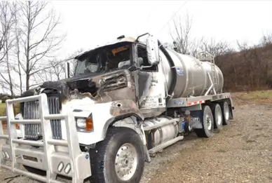 A commercial vehicle fire investigation often requires a joint inspection; for evidence to be shipped, stored, and/or tested; and data to be examined by a certified investigator.