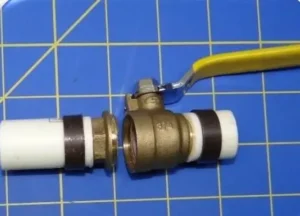 Corrosion can contribute to failure in various household plumbing components, including brass fittings commonly found on water supply lines.