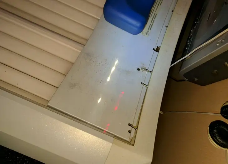 TechLoss found evidence of corrosion during this inspection, including under the tanning bed’s acrylic.